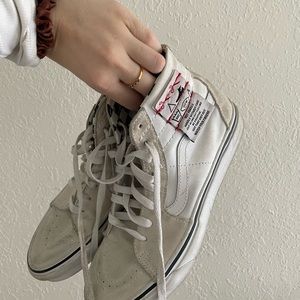 Vans SK8-Hi Cream high-top shoes